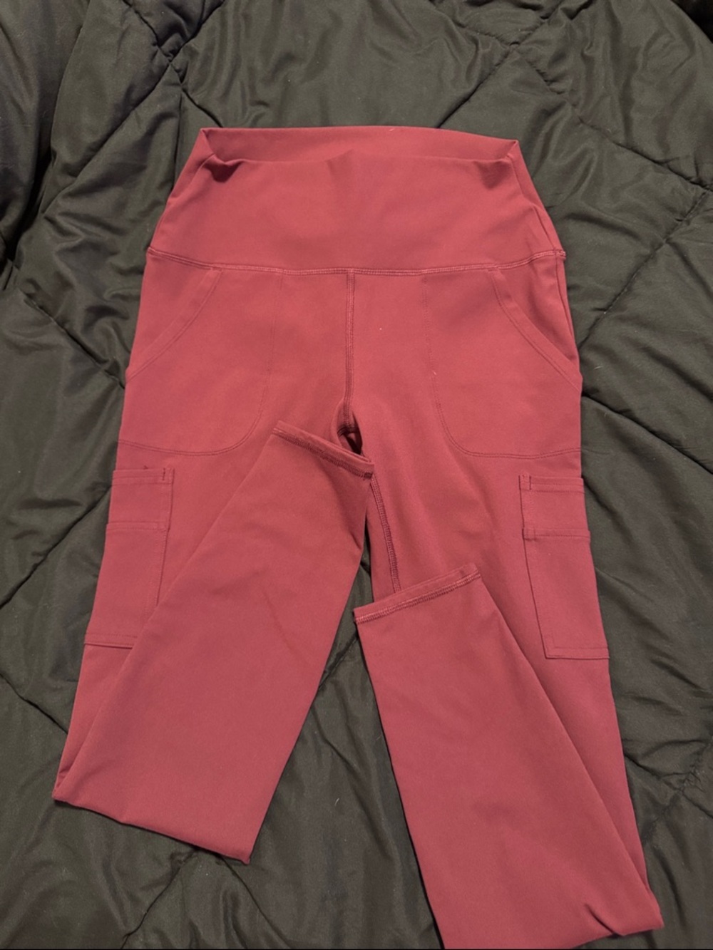 Spyder Women's Wine Red Cargo Leggings